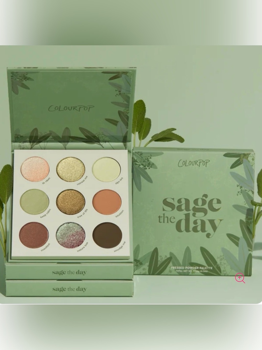 New Colourpop Sage the Day Palette